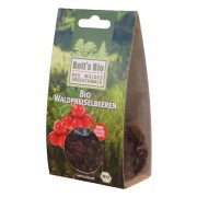 Bio Waldpreiselbeeren getrocknet 80g Trockenfrüchte Belts Bio (Dies ist ein SET aus 4 Packungen)