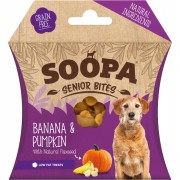 Hundedrops für Senioren Banane und Kürbis 50g  NICHT BIO Hund Snack Soopa